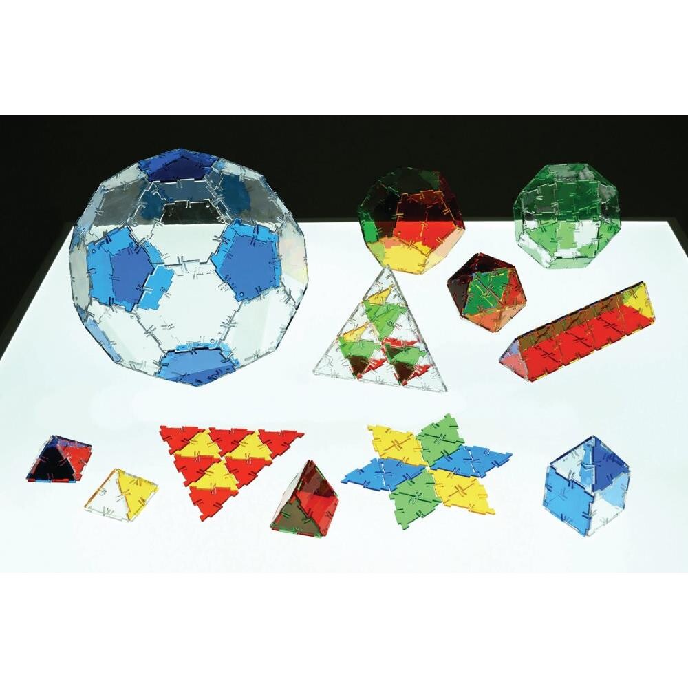 Polydron Class Set Translucent 184 Dele - Droner  - 5060164536680