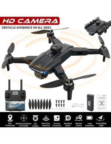 Jjrc X33 Pro Fly More Combo Mini Drone Med Kamera Forhindringssensor Follow Ekstra Batteri Gratis Gaver - Jjrc Droner  - 6972304384831